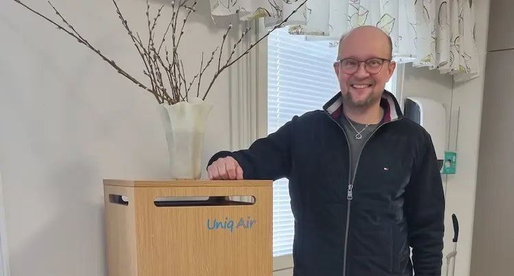 Hajuhaittoja voi poistaa ilmanpuhdistimilla